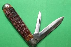 ROBESON SHUREDGE Knife ROCHESTER NY USA Swell End JACK 1920's to 1930's - Picture 1 of 8