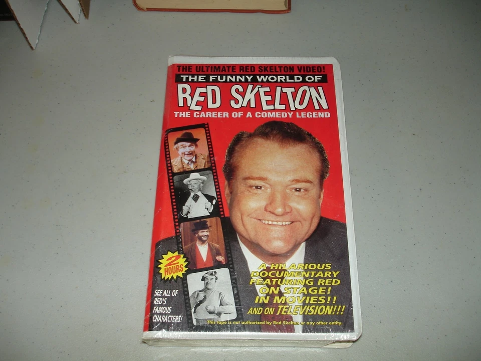 The Funny World of Red Skelton  (VHS, 1992) Brand New, Sealed, 2 hours - Image 1 of 3