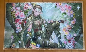 MTG Magic the Gathering Nissa, Resurgent Animist 2025 limited Playmat PWS New FS - Picture 1 of 2