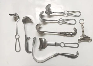 JUEGO DE RETRACTORES QUIRÚRGICOS ORTOPÉDICOS SURTIDOS SKLAR ACUFEX CANTIDAD 8 - Imagen 1 de 1
