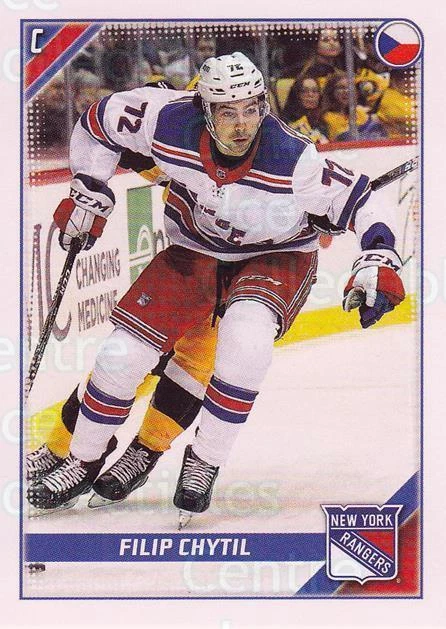 2019-20 Topps Stickers #336 Filip Chytil - Image 1 of 1