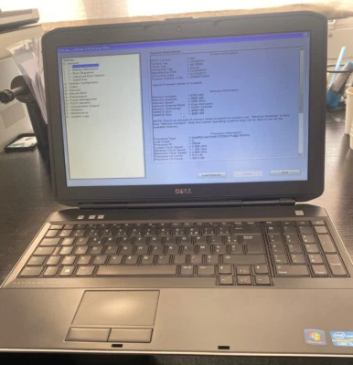 Pc Portable Dell Latitude E5530 I5 3eme gén avec 8 Gb am 320 Hdd En bon état - Photo 1/4