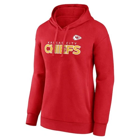 NFL Team Apparel Youth Kansas City Chiefs Big NFL Football Sport Unisex Hoodie Cover