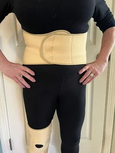 back support belt lumbar lower waste magnetic pain relief Adjustable - Picture 1 of 5