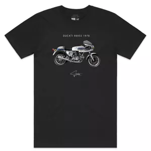 NEW LENTONI STREET ART - Ducati 900ss 1978 T Shirt - Sizes S - 5XL - Picture 1 of 18