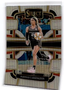 2024 Panini Select WNBA #18 DiJonai Carrington Silver Prizms - Picture 1 of 2