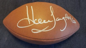 OAKLAND RAIDERS SIGNIERT HOWIE LONG WILSON NFL REPLIKAT FOOTBALL RAIDER BOSS L@@K - Bild 1 von 3
