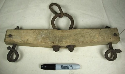 Vintage Whipple, Single Tree Draft Animal Use, Farm Decor, Unusual SIze - Image 1 of 2