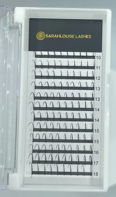Pre-Made Lash Spikes 0.07mm Thickness 10mm-18mm Length C Curl Mix Eye Lashes - Image 1 of 2