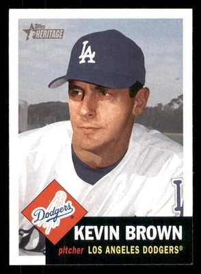 2002 Topps Heritage #51 Kevin Brown - Image 1 of 2