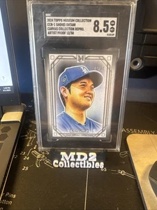 2024 Topps Museum Collection Canvas Artist Proof Shohei Ohtani /50 SGC 8.5 - Bild 1 von 2