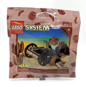 LEGO Bandit’s Wheelgun polybag #6791 Western Bandit Cowboy from 1997 Vintage - Bild 1 von 5