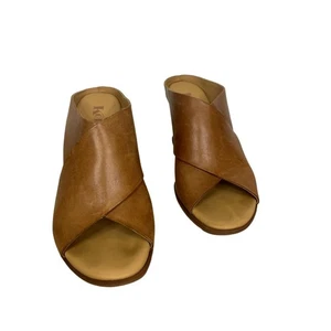 Korks Madera Criss Cross Leder Slide Wedge 8 - Bild 1 von 8