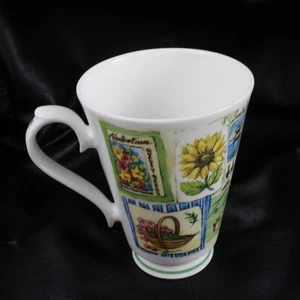 Roy Kirkham 1997 My Garden Fine Bone China Becher England Pflanzen Blumen - Bild 1 von 5