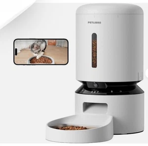 Alimentador de cámara inteligente PETLIBRO Granary - Alimentador automático WiFi para mascotas con cámara 1080P - Imagen 1 de 9
