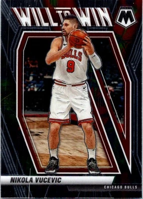 2020-21 Panini Mosaic #17 Nikola Vucevic Will to Win - Image 1 of 2