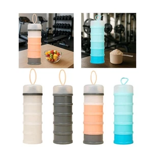 Protein Behälter Lebensmittel Aufbewahrung Behälter Mehrzweck Tragbar Halter Formel - Bild 1 von 29