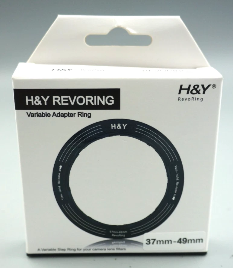 H&Y Filters REVORING 37-49mm Variable Adapter f/ 49mm Filters NIB - Image 1 of 1