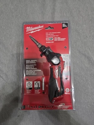 Nuevo soldador inalámbrico Milwaukee 2488-20 M12 12 voltios (nuevo en caja) herramienta desnuda Foto 1 de 3