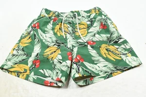 Polo Ralph Lauren Badehose Herren Small Grün Dschungel Mesh Gefüttert Kordelzug - Bild 1 von 12