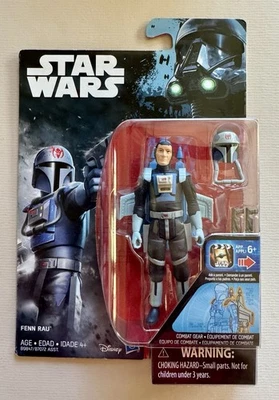 Figura de acción Star Wars Rebels Fenn Rau con equipo de combate 3,75" Hasbro-sellada 2016 Foto 1 de 2
