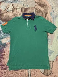 Polo Ralph Lauren Hemd Herren Large Grün Big Pony Logo - Bild 1 von 5