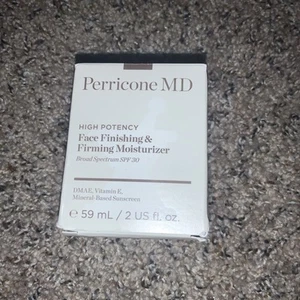 Perricone MD HIGH POTENCY Face Finishing Firming Moisturizer 2oz SPF30 Exp 7/25 - Picture 1 of 3