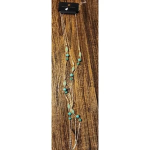 New York And Company Elegant Multi-Chain Statement Necklace - Picture 1 of 4