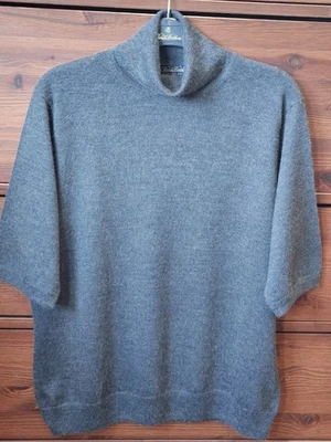 Brooks Brothers Mujer Nuevo Sin Etiquetas Color Gris Lana/Cachemira Suéter Talla XL Foto 1 de 4