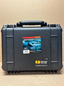 [NEU] (1450-000-110) Pelican 1450 Black Hartschalenkoffer - mit Schaumstoff, schwarz - Bild 1 von 6