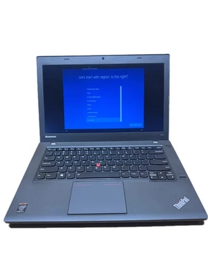 LENOVO THINKPAD T440 i5-4300U 8GB RAM 500GB HDD WIN10PRO - Image 1 of 4