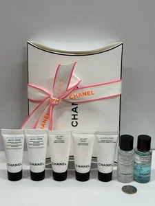CHANEL 7pc Set-Le Lift Crème+Hydra Beauty Micro Crème+La Mousse+Essence & More - Picture 1 of 11