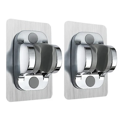 DASITON Large Wall Mount Adhesive Waterproof Handheld Shower Holder RV Home - Image 1 of 4