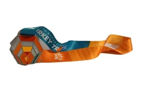 Joplin 5k Turkey Trot Medal Medallion Marathon Missouri 2018 Souvenir Running - Imagen 1 de 8