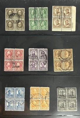 US 632 - 642, Plus 653, 684, 685, And 720 Used Blocks - Image 1 of 2