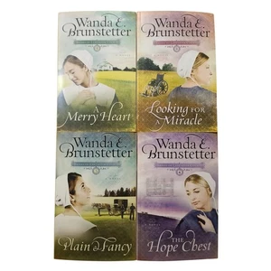 Wanda Brunstetter Brides of Lancaster County 4ea Book Set A Merry Heart + More - Bild 1 von 5