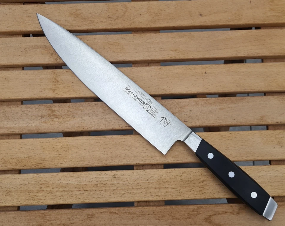 Solingen Goldhamster First Class Kochmesser 26cm Ohne Fingerschutz - Bild 1 von 1