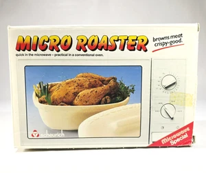Vintage Scheurich Knuspertopf Glazed Micro Roaster Clay Baker Microwave or Oven - Picture 1 of 10