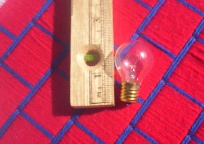 4 new LAVA LAMP S type 25w light BULB E17 intermediate BASE 25 watt S11 CLEAR  - Image 1 of 4