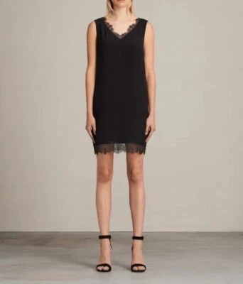 Vestido ALLSAINTS Camia Borde de Encaje Cuello en V Cambio Sin Mangas Revolve Nordstrom S $168 Foto 1 de 4