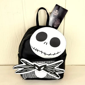 New Disney Tim Burton's The Nightmare Before Christmas Mini Backpack 9.5" NWT - Picture 1 of 13
