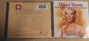 DINAH SHORE - 16 MOST REQUESTED SONGS - CD (JG 303) - Foto 1 di 2