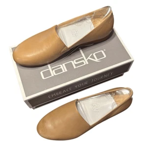 Dansko Larisa Tan Nappa Leather Loafers Women’s EU 42 US 11.5 - Picture 1 of 8