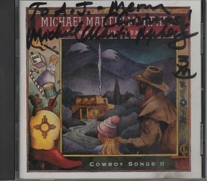 Michael Martin Murphey "Cowboy Songs II" Cowboy Christmas Album - Signed - '91 - Imagen 1 de 11