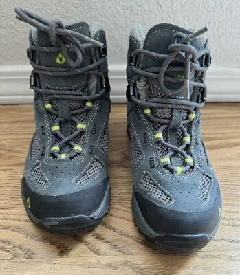 Vasque Ultra Dry Niños Talla 2 Gris Cuero Senderismo Sendero Exterior Botas Foto 1 de 4