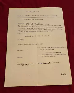 WW2 WWII Nazi German Third Reich FRAUENWERK Women document Certified helper 1942 - Picture 1 of 4
