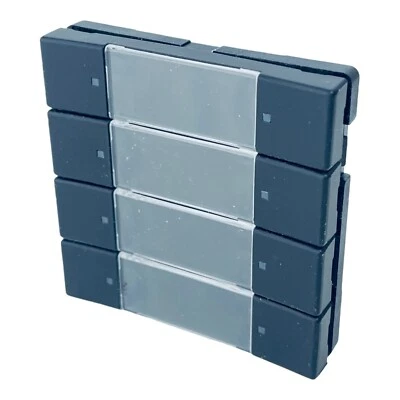 Busch-Jaeger 6127/02-885 KNX-Bedienelement 4/8-fach / black matt / future linear - Bild 1 von 3