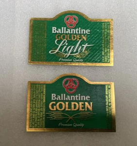 Etiquetas de cerveza Ballantine Golden Falstaff Brewing Co. - Imagen 1 de 2