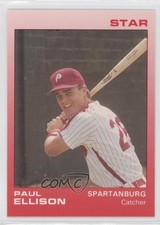 1988 Star Spartanburg Phillies Paul Ellison #6