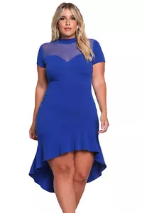 Abito Svasato Party Taglie forti Grandi Curvy Formosa Plus Size Lace Dress XXL - Bild 1 von 2